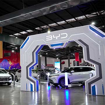 Byd Yuan在危地马拉汽车展上首次亮相